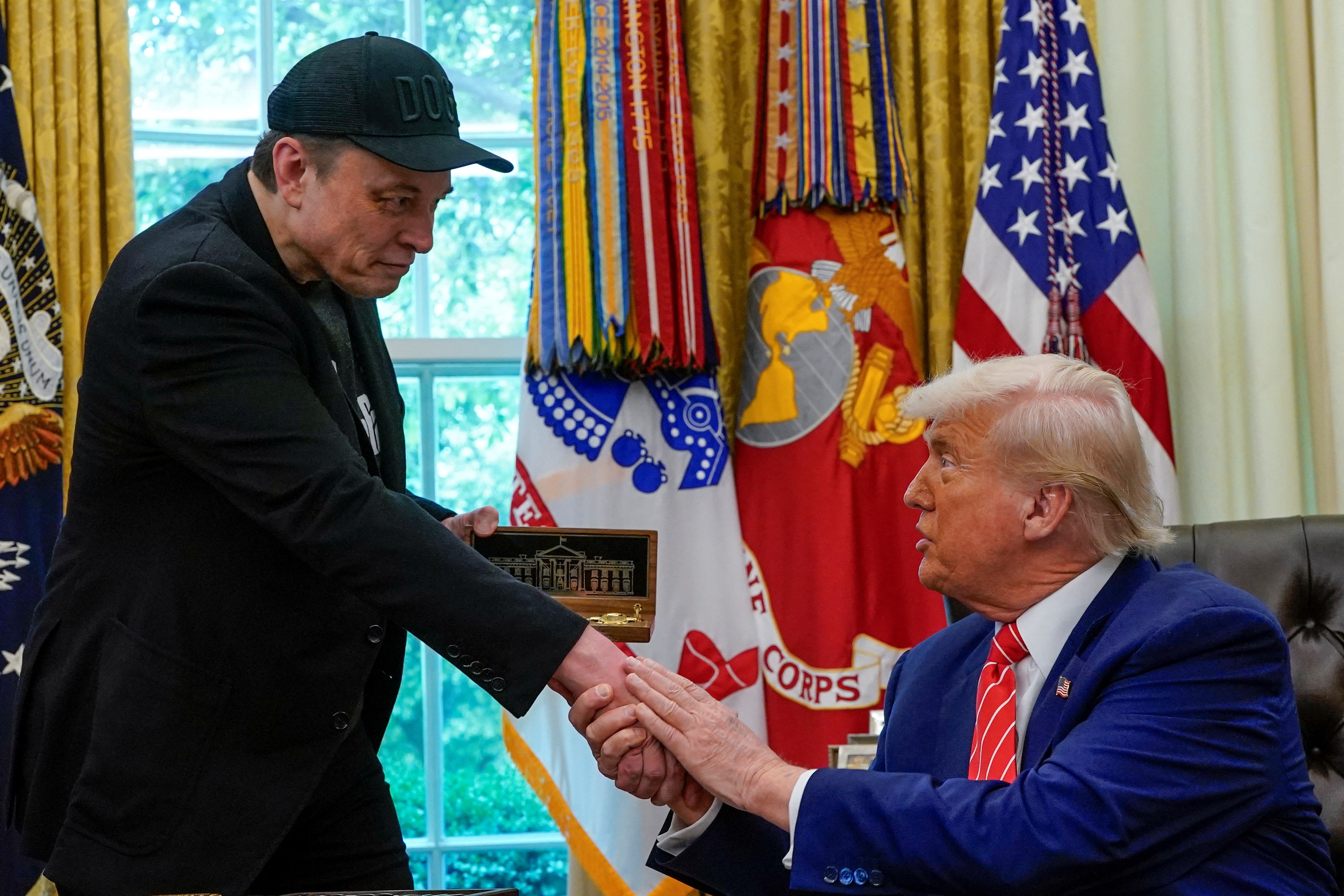 Trump diz que está ‘desapontado’ com Elon Musk, após críticas do bilionário ao governo dos EUA